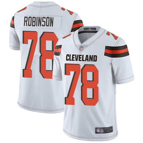 Cleveland Browns Greg Robinson Men White Limited Jersey #78 NFL Football Road Vapor Untouchable->cleveland browns->NFL Jersey